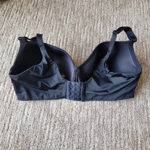 Torrid Curve Padded Bra Adjustable Black 40 Ddd - Picture 2 of 6